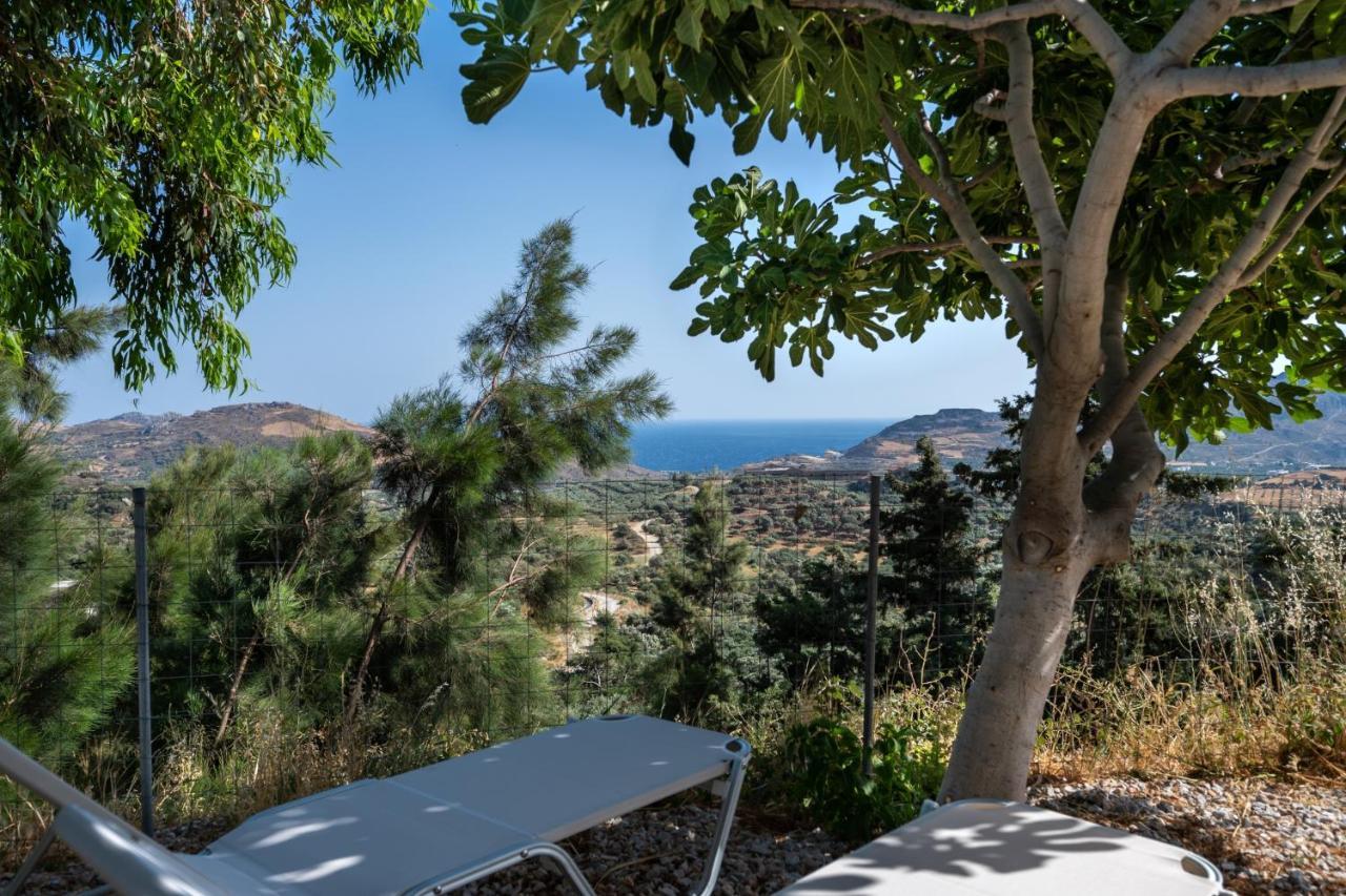 Vrisidia Cottage - Nature, Seaview & Relax Плакиас Екстериор снимка
